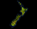 New Zealand [map]