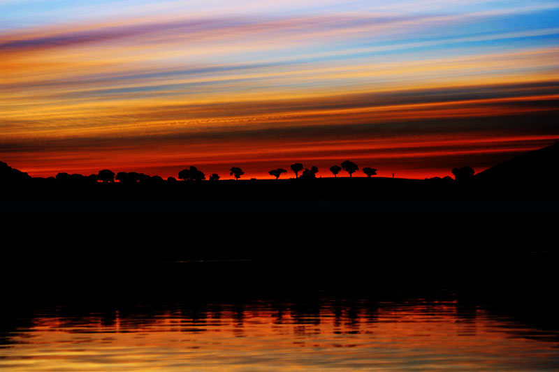 Sunset at West Lake