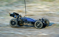 Tamiya DF-03 at high speed